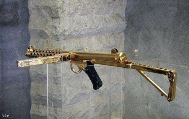 Golden Weapon from Saddam’s Armory