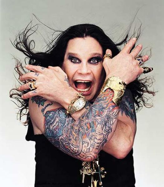 Ozzy Osbourne Then and Now