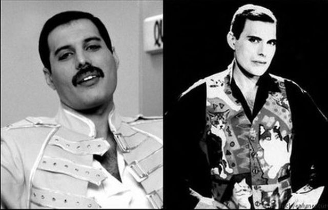 Aging Timeline of Freddie Mercury