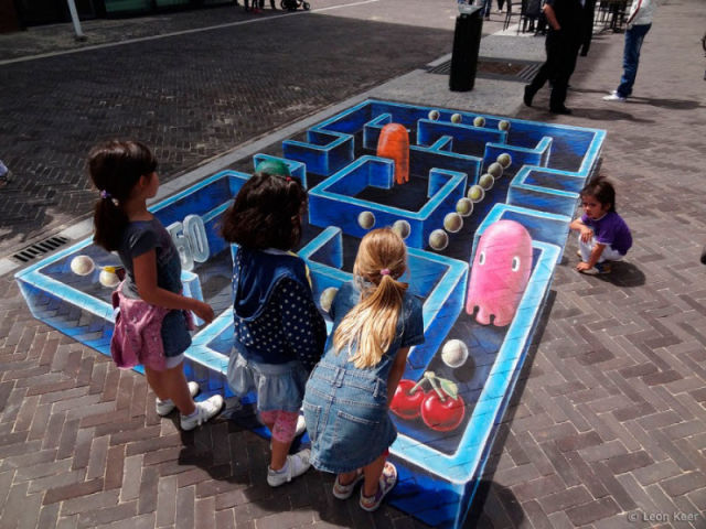 Cool Three-Dimensional Street Paintings