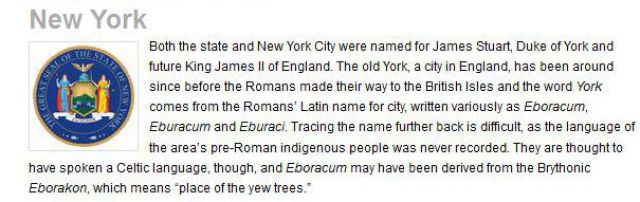 The Origins of U.S. State Names