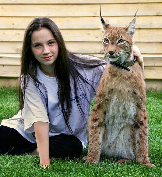 Unusual Pet Joins Happy Family
