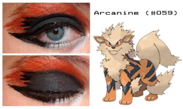 Eye Makeup for Pokemon Enthusiasts