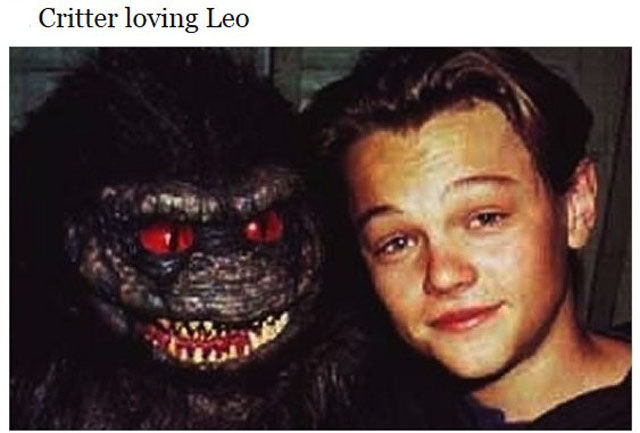 Leo DiCaprio Shares His Awesomeness