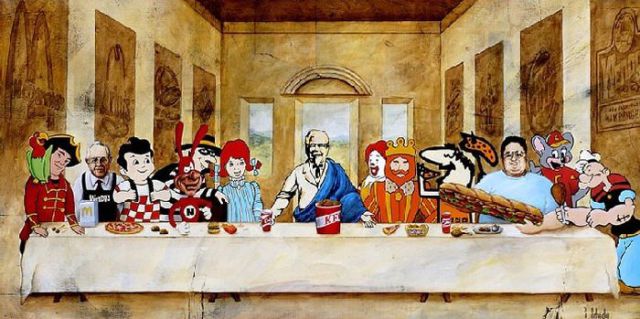 The Last Supper Ridiculously Parodied