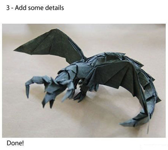 How to Make an Origami Dragon in 3 Simple Steps