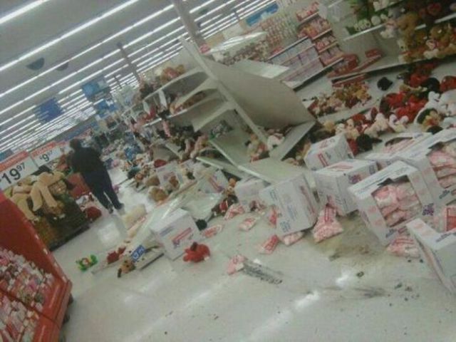 Chaos in Grocery Stores