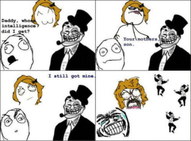 Funny “Troll Dad” Comics Collection