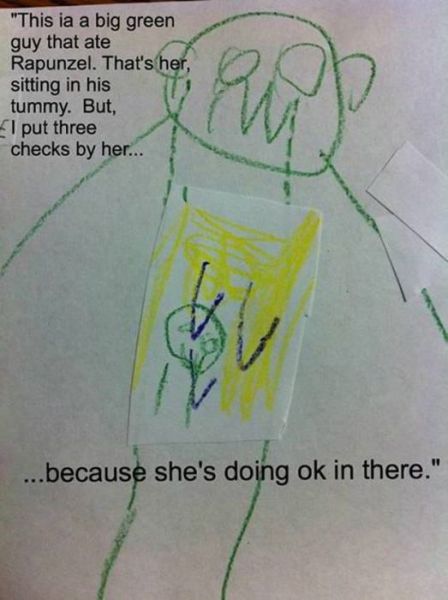 Creepy Pictures Drawn by Children