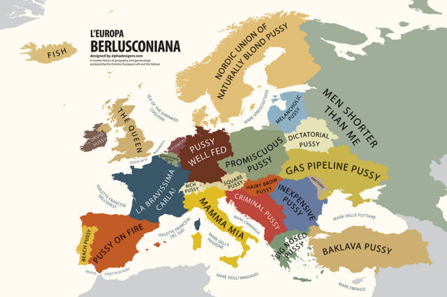 Maps With Funny But Familiar Stereotypes