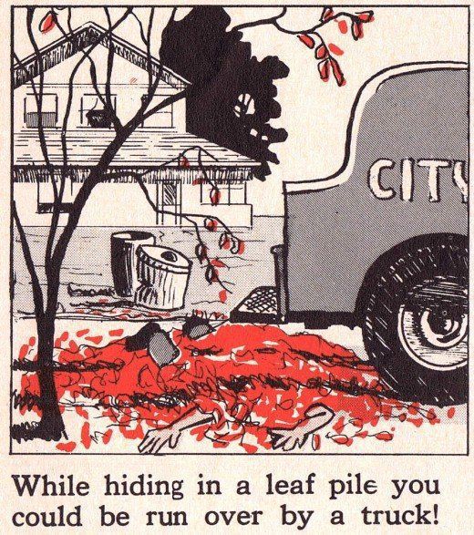 Vintage Children Safety Booklet That Will Scare You Easily