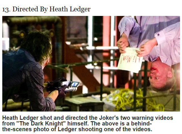 “The Dark Knight” Facts You Probably Didn’t Know
