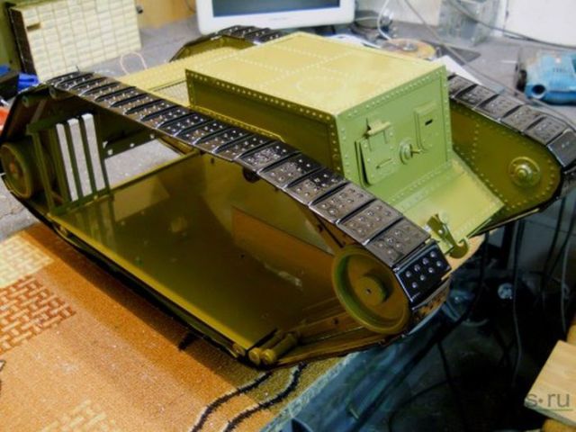 Tank PC Case for Military Fans