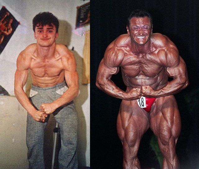 Bodybuilding – Before and After