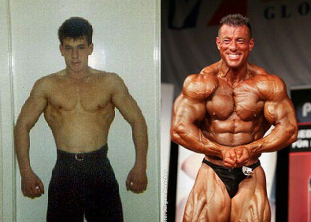 Bodybuilding – Before and After