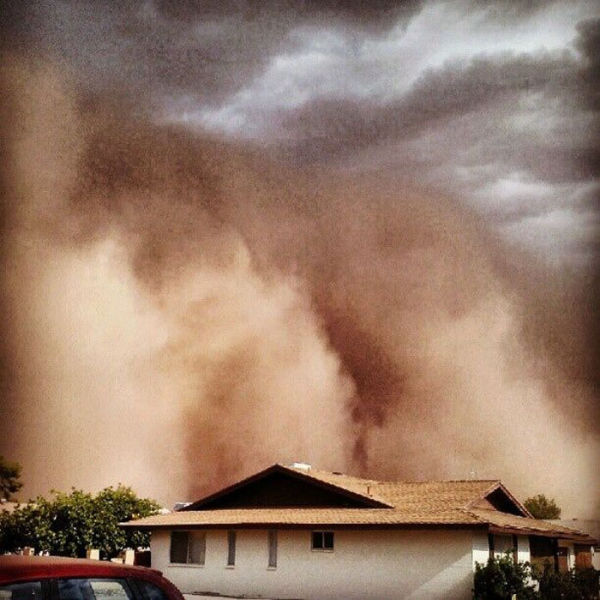 Mighty Dust Storm in Arizona