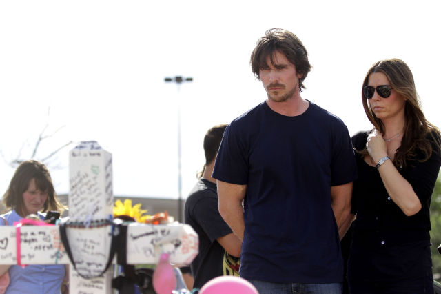 Christian Bale Visits Aurora Shooting Victims