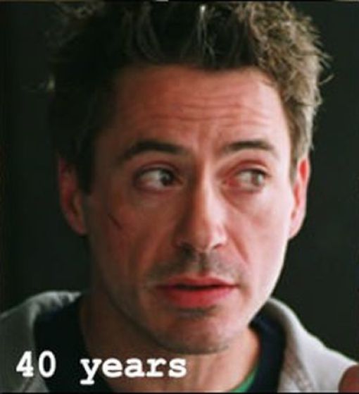 The Aging Timeline of Robert Downey, Jr.