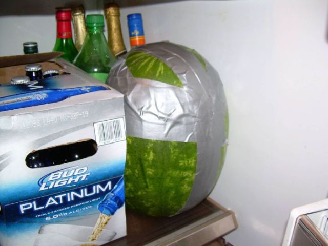 Unusual Way to Make a Vodka Melon Punch