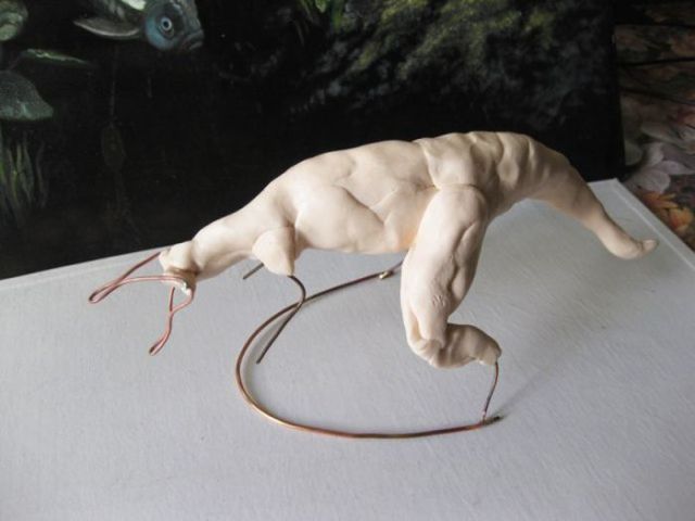 Handmade T-Rex Model