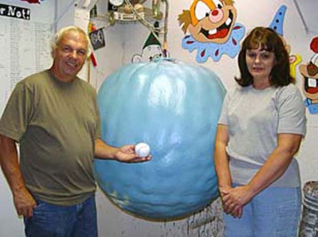 Supersized Ball of Paint