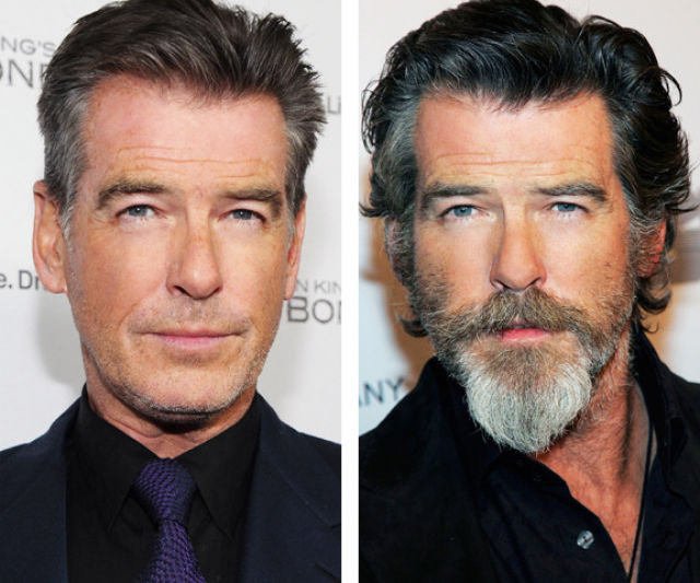 Celebrities Growing Facial Hair