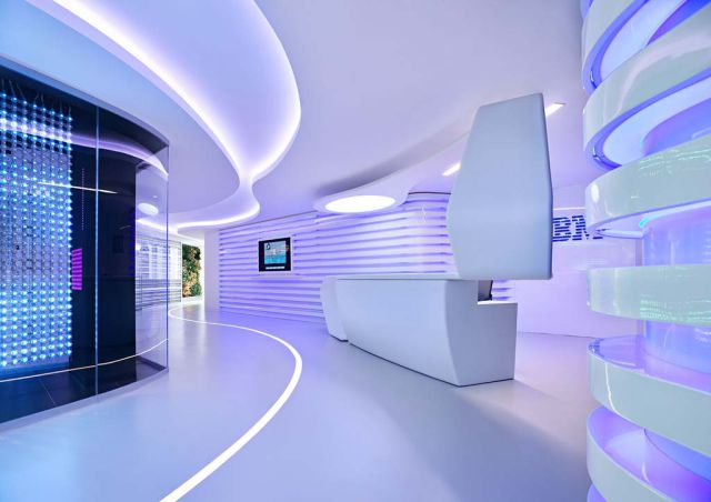 Stunning, Futuristic Redesign of IBM’s Office Buildings