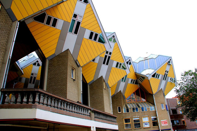 Cube Houses from the Netherlands