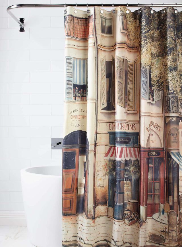 Not Your Typical Shower Curtains