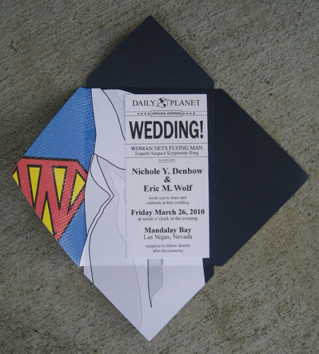 Wedding Invitations for True Geeks