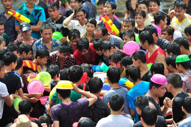 Water Festival in China Turned Into Mass Women Assault