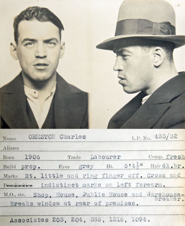 Mugshots of Criminals from the ‘30s