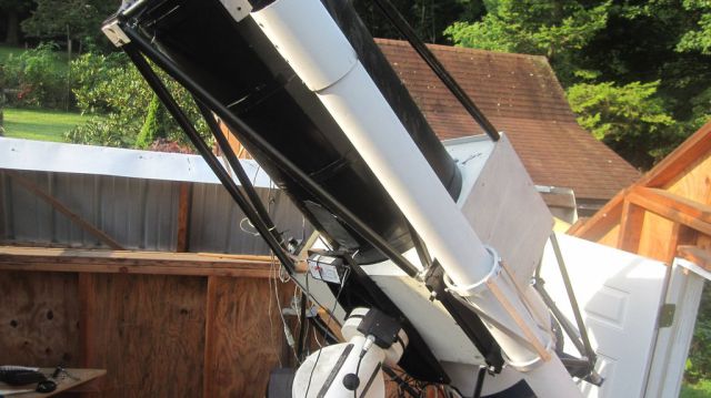 Watching the Sky with a DIY Telescope