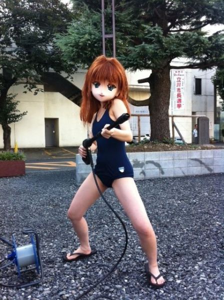 Weird Japanese Anime Model