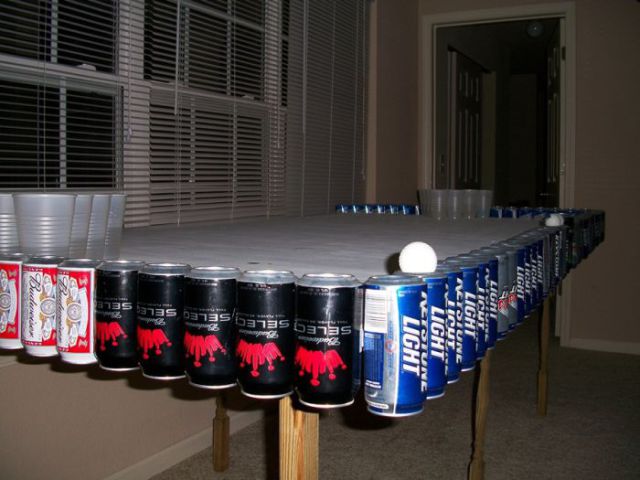 Cool Examples of Beer Pong Tables