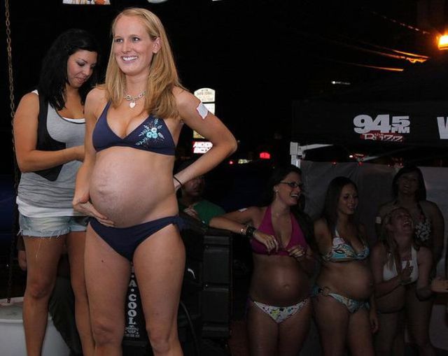 Bikini Pageant for Pregnant