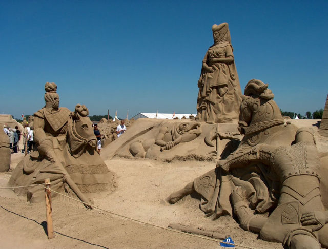 Sand Sculpture Masterpieces