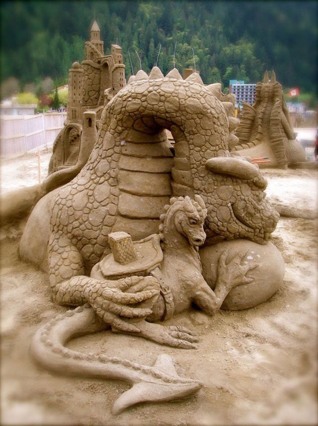 Sand Sculpture Masterpieces