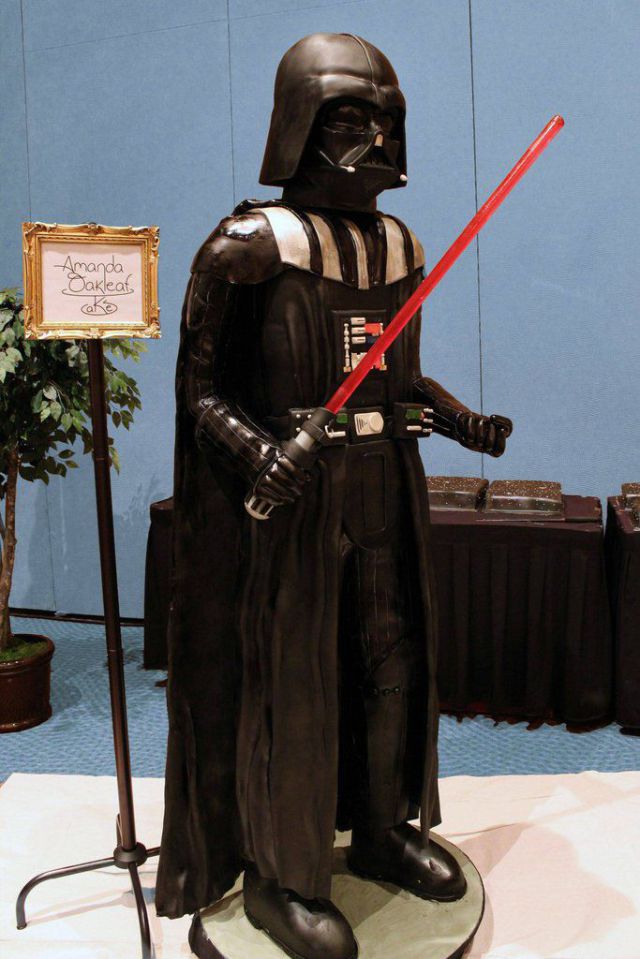Making of Life-Size Darth Vader Cake