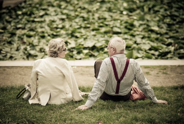 Old Couples in Love Are So Cute