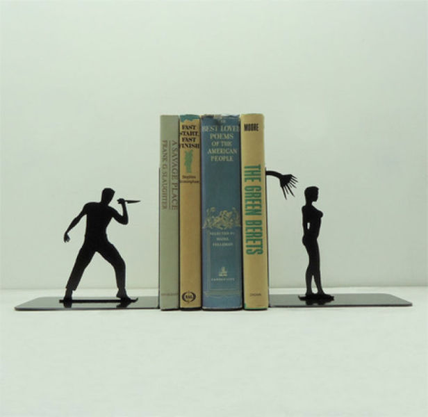 Unique Metal Bookends