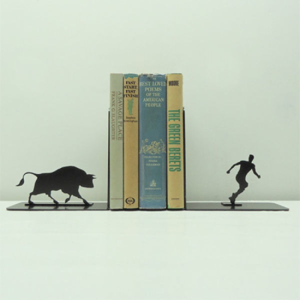 Unique Metal Bookends