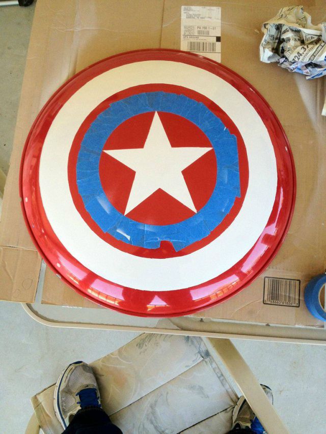 Making of the DIY Captain America