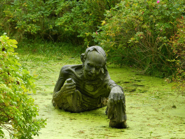 Scary Swamp Sculpture from Ireland