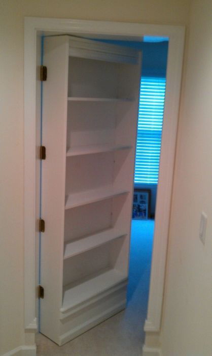 Secret Bookshelf Door