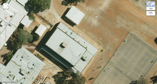 Australian Kids “Mark” Their School for Google Earth