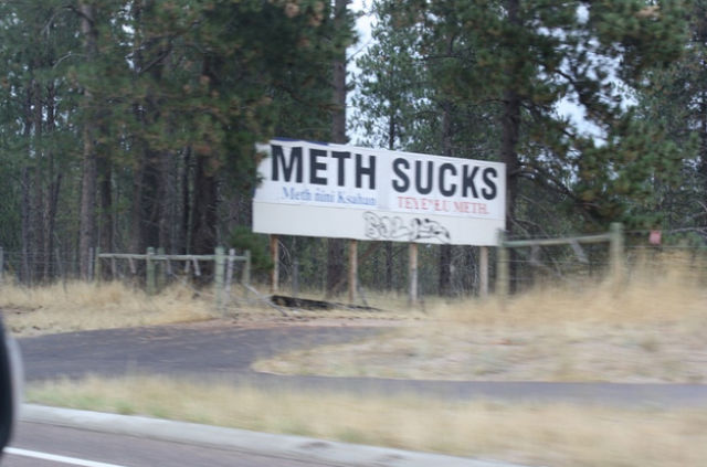 Anti-Meth Signs Around the US