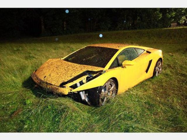 Luxury and Sports Car Wrecks