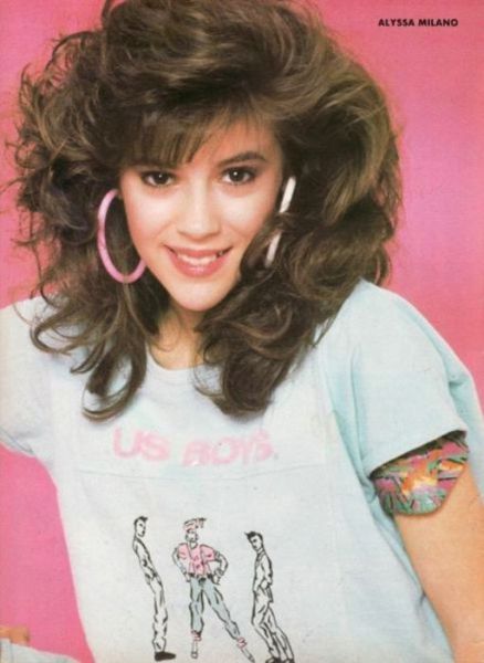 Alyssa Milano Is the Fashion Queen of the ‘90s