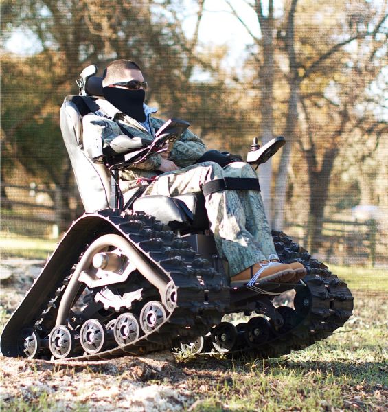 Off-road Tank Wheelchair